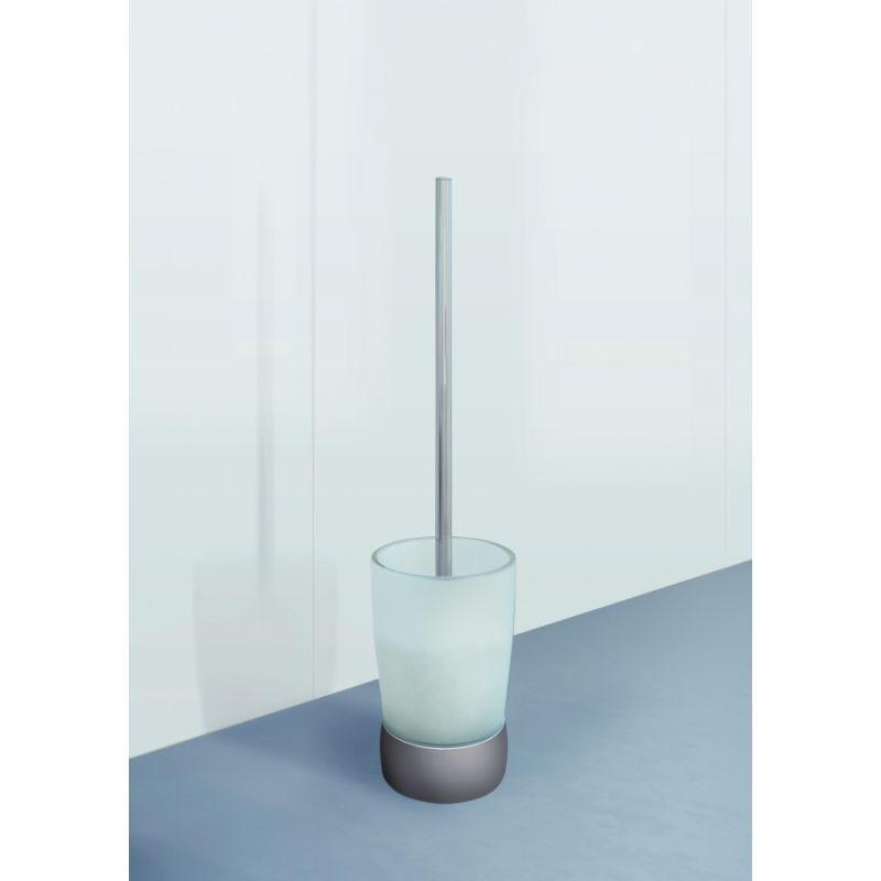 Ершик для унитаза AM.PM Sensation A3033200 хром/матовое стекло