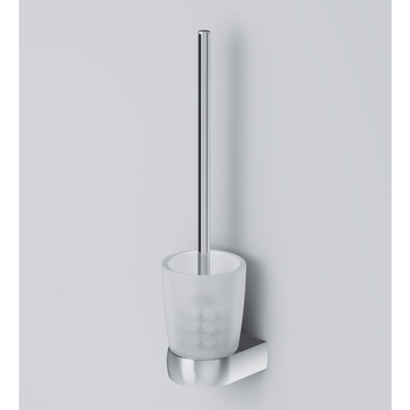 Ершик для унитаза AM.PM Sensation A3033300 хром/матовое стекло