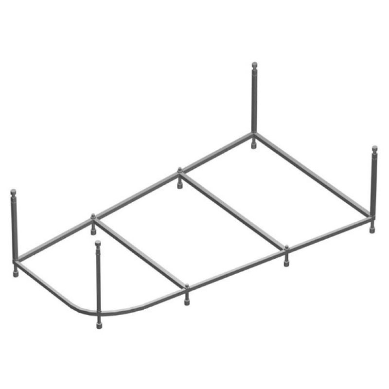 Каркас для ванны AM.PM Spirit 160x100 W72A-160-100W-R2 Серый