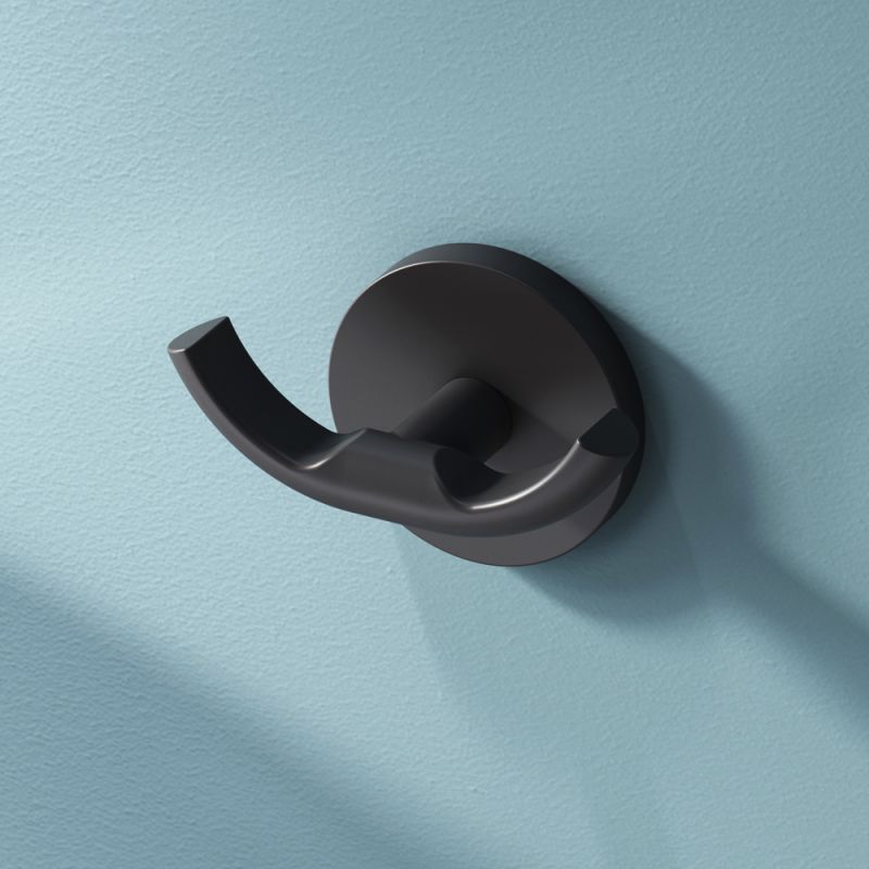 Двойной крючок AM.PM X-Joy A85A35622 Черный матовый