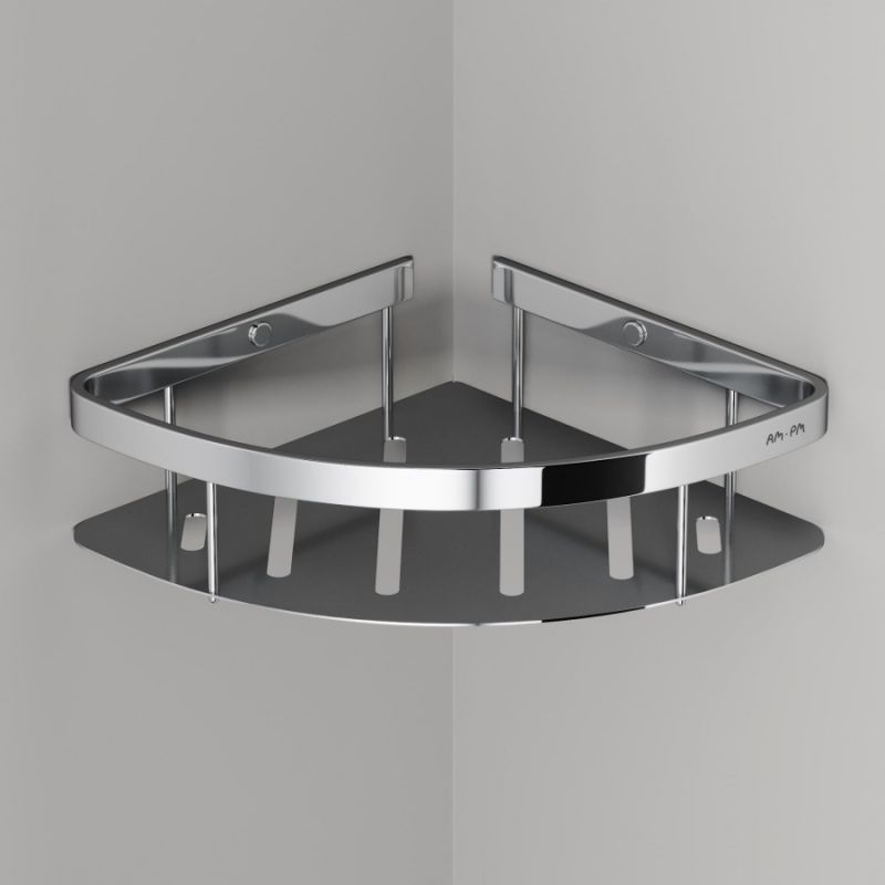 Полка корзина AM.PM Sense L A7454100 угловая Хром