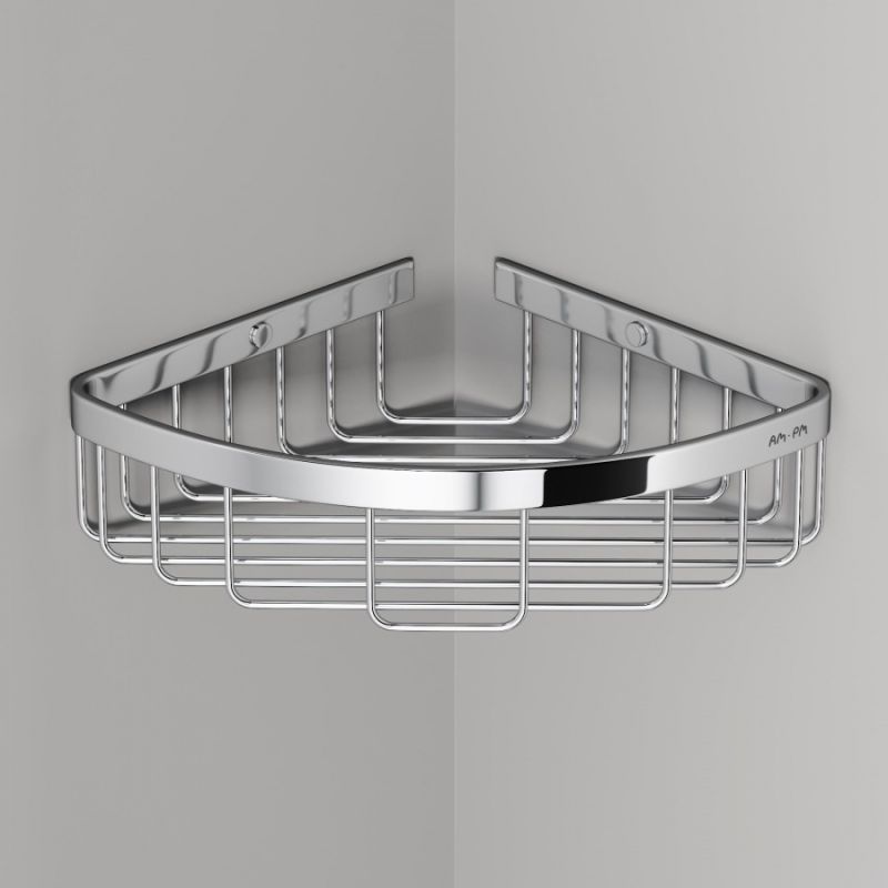 Полка корзина AM.PM Sense L A7452100 угловая Хром
