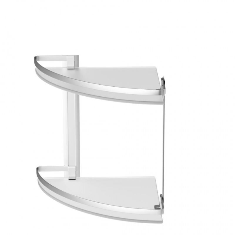 Стеклянная полка AM.PM Sense L A7456200 угловая Серебристая