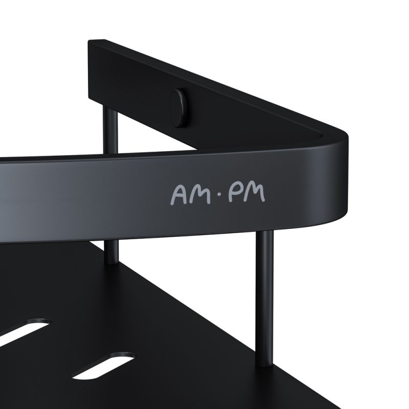 Полка корзина AM.PM Sense L A7454122 угловая Черная матовая