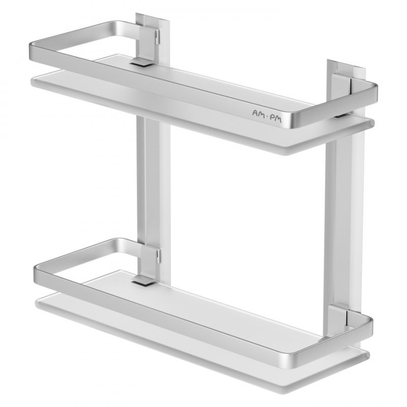 Стеклянная полка AM.PM Sense L A7455200 Серебристая