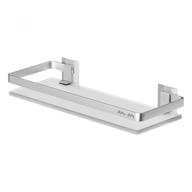 Стеклянная полка AM.PM Sense L A7455100 Серебристая
