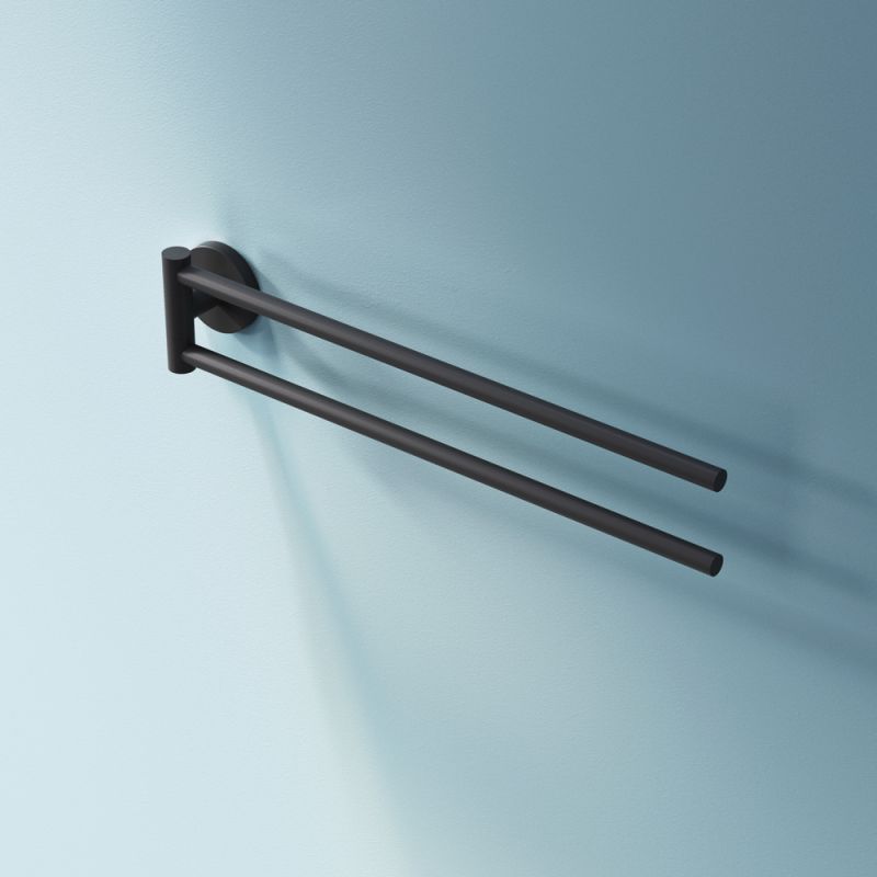 Полотенцедержатель AM.PM X-Joy A85A32622 поворотный Черный матовый