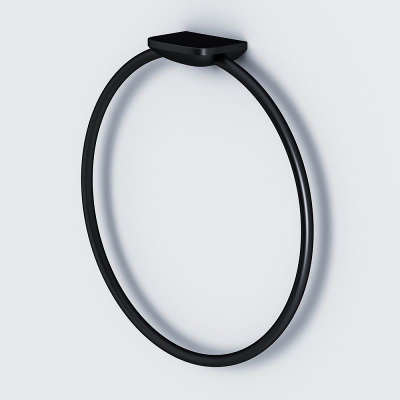 Кольцо для полотенец AM.PM Inspire V2.0 A50A34422 Черное матовое