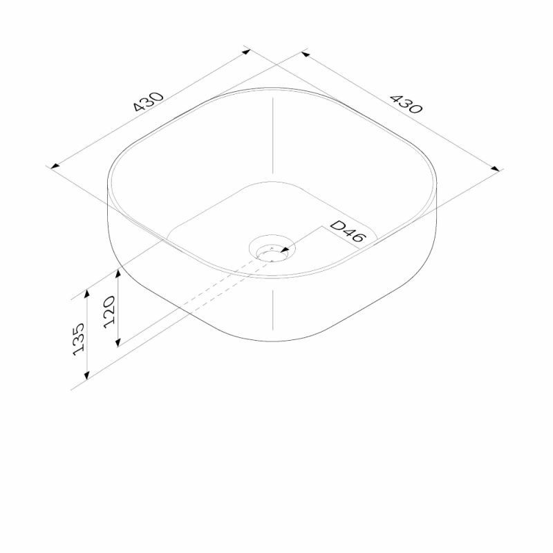 Раковина-чаша AM.PM Func 43 M8FWCC30430WG Белая