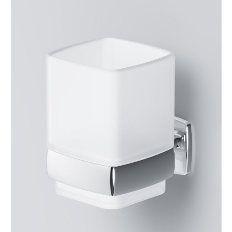 Стакан для зубных щеток AM.PM Gem A9034300 Хром Белый