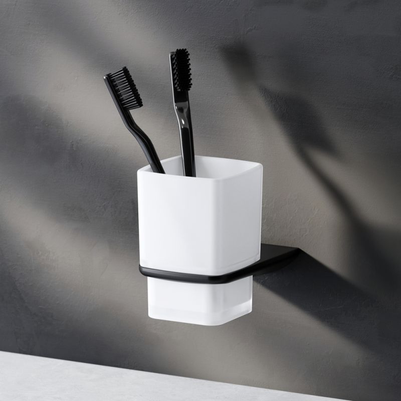 Стакан для зубных щеток AM.PM Inspire V2.0 A50A34322 Черный матовый