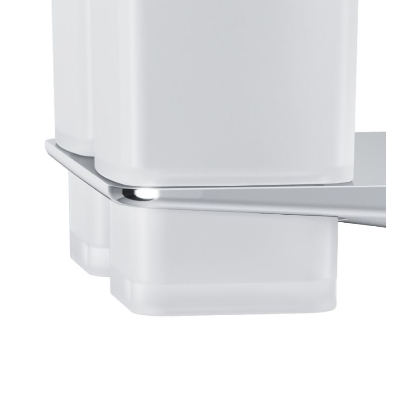 Стакан для зубных щеток AM.PM Inspire 2.0 A50A343400 двойной Хром Белый