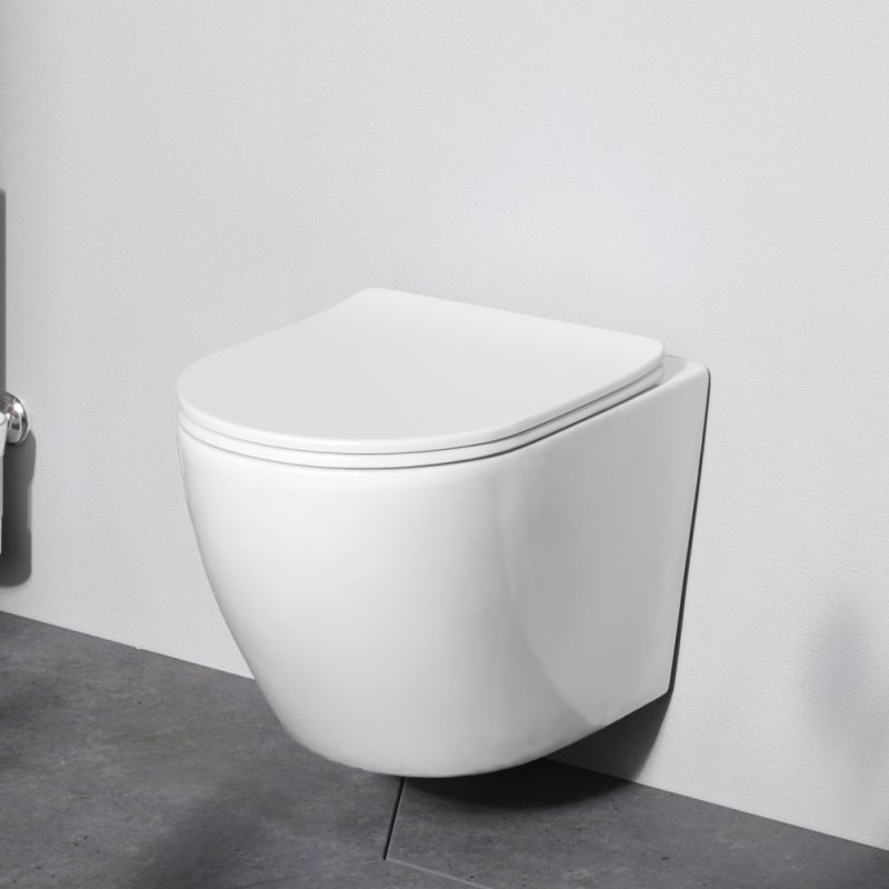 Унитаз AM.PM Like C801900SC подвесной с сиденьем Микролифт