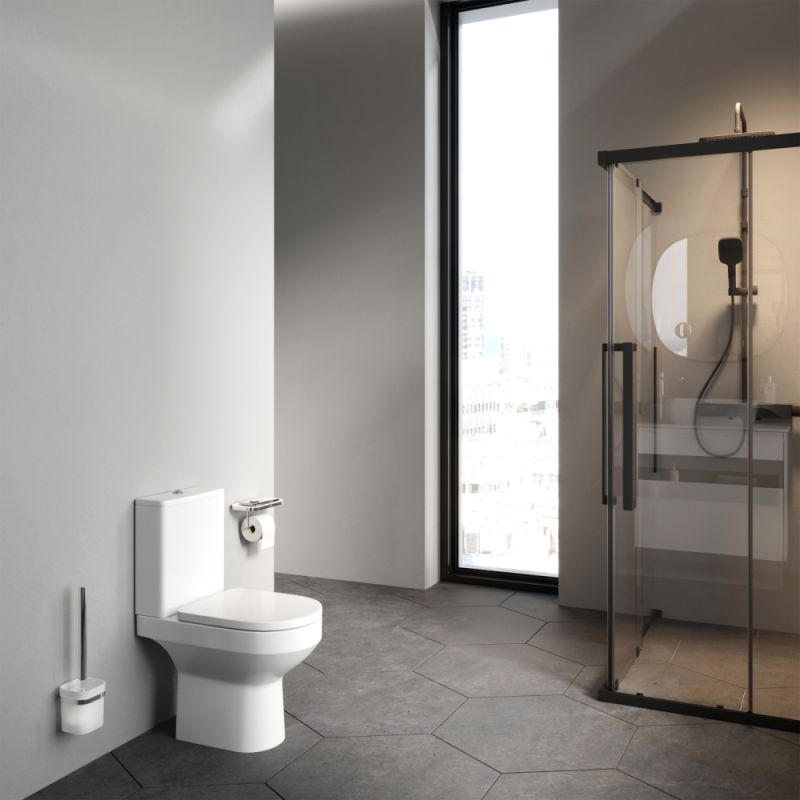 Унитаз компакт AM.PM Spirit V2.0 C708600WH с бачком без сиденья