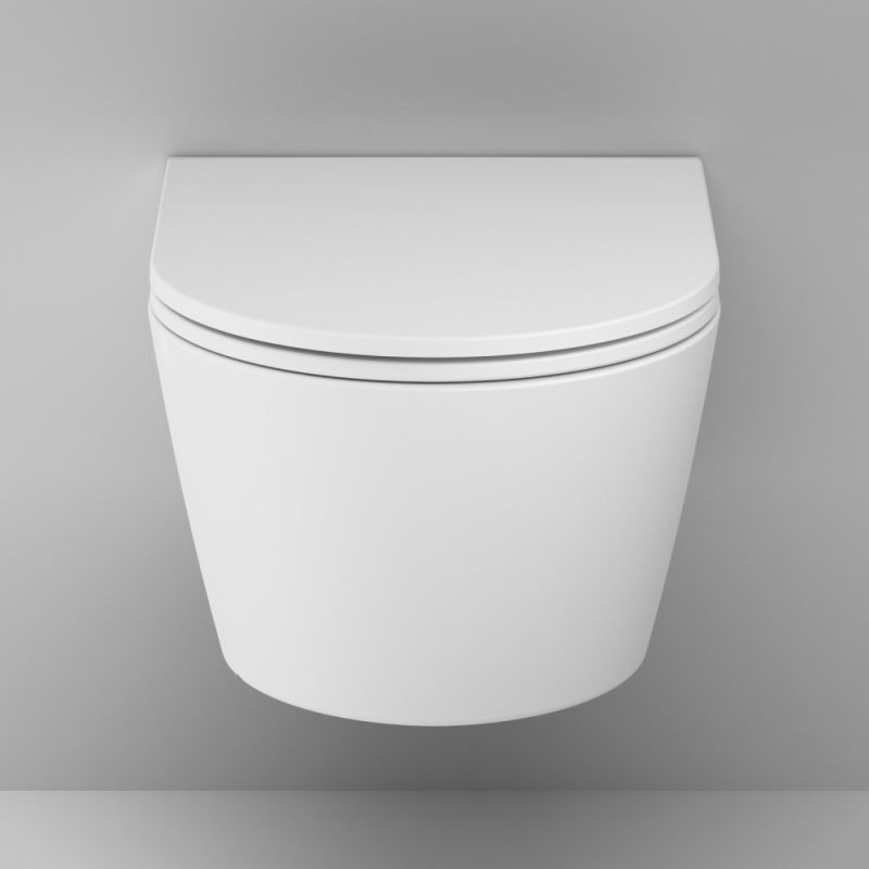 Унитаз AM.PM Func FlashClean C8F1701MWSC подвесной Белый матовый с сиденьем Микролифт