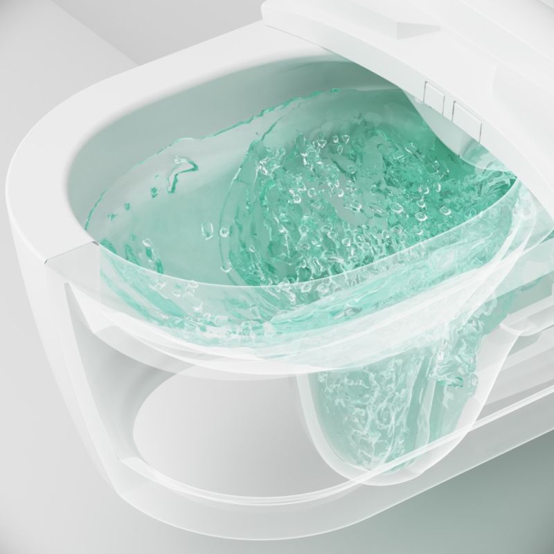 Унитаз биде AM.PM Func C8F1702SC подвесной с электронным сиденьем Микролифт