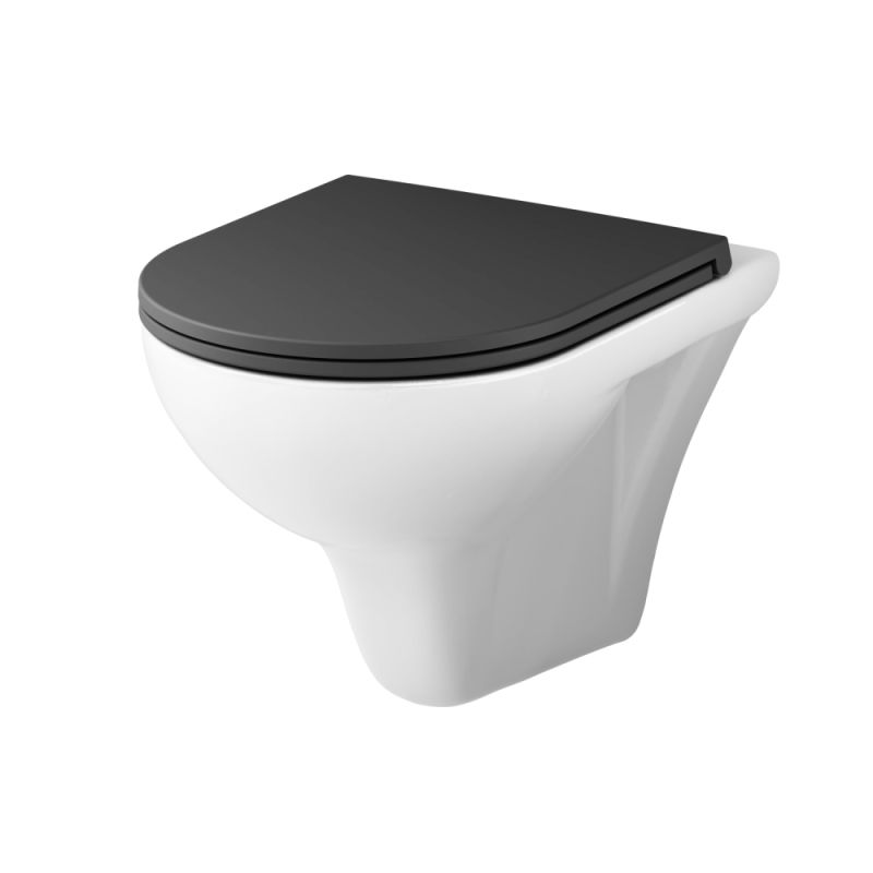 Унитаз AM.PM Gem C901700SCmb подвесной с сиденьем Микролифт