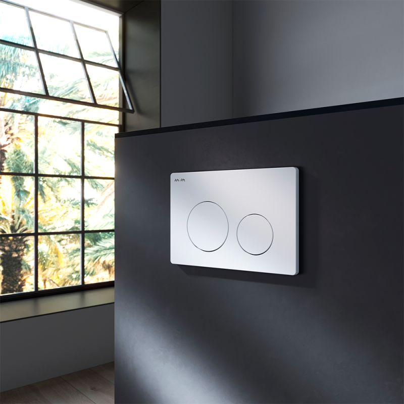 Кнопка смыва AM.PM PrimeFit I090101 белая глянцевая