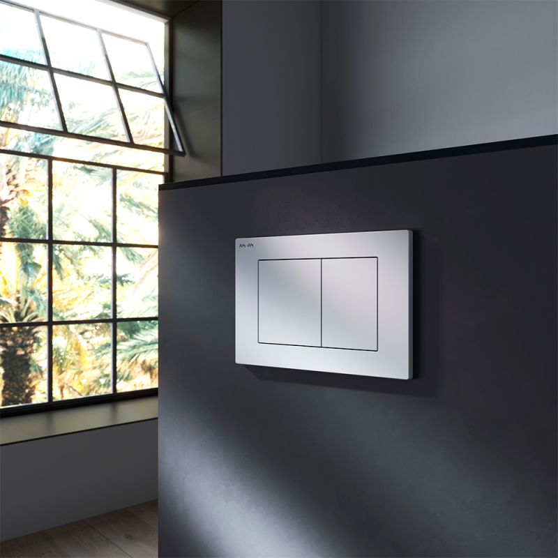 Клавиша Am.Pm PrimeFit S I090201, механическая, цвет белый глянцевый