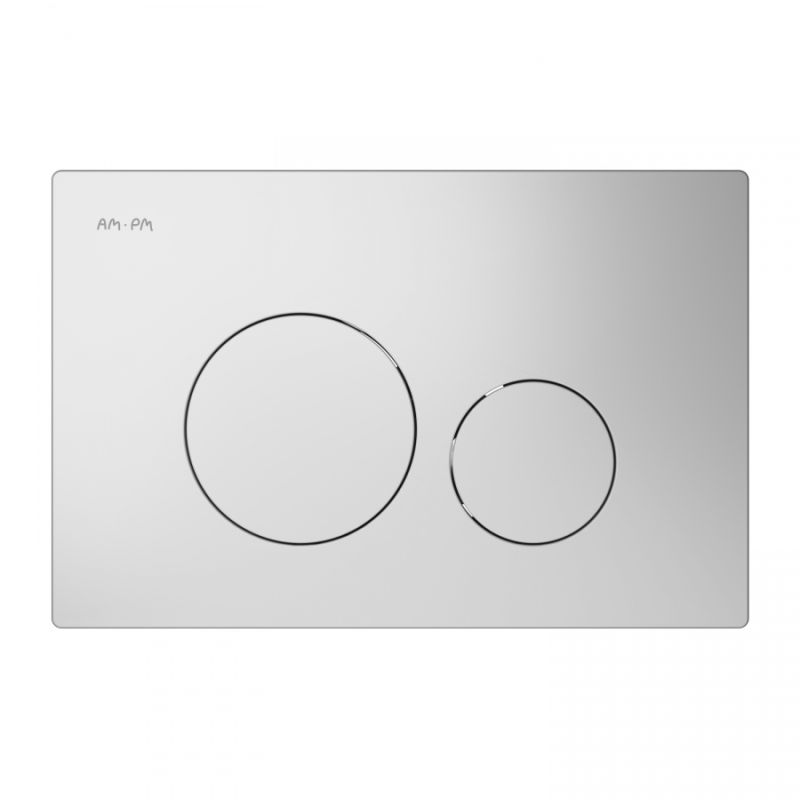 Клавиша Am.Pm Pro L I049001, пневматическая, белый глянцевый