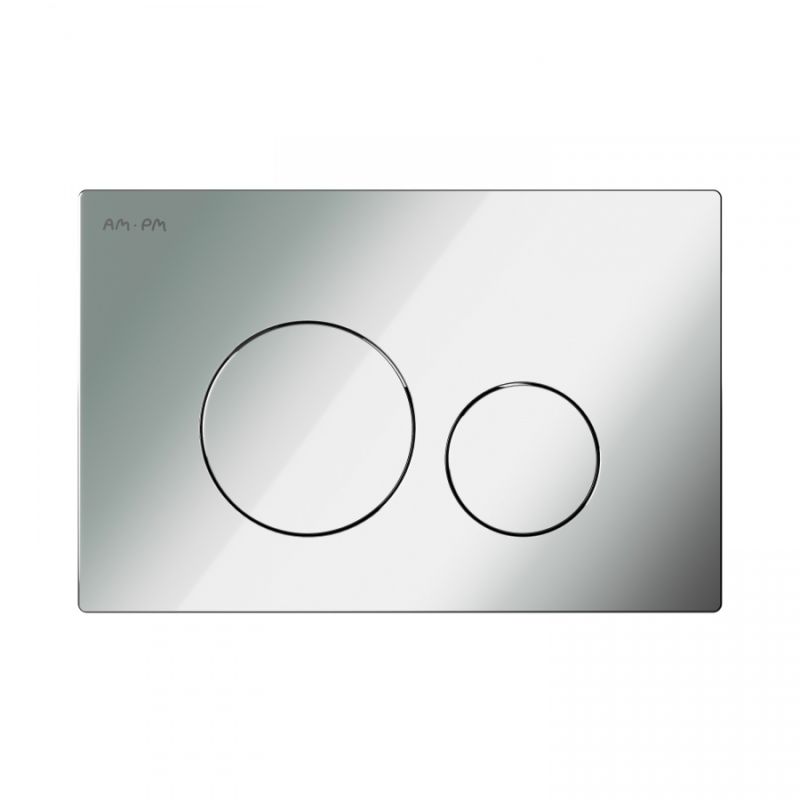 Клавиша Am.Pm Pro L I049051, пневматическая, хром глянцевый