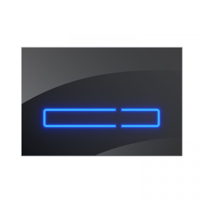 Клавиша Am.Pm Touch Pro I0450A38, сенсорная, стекло, черный глянец