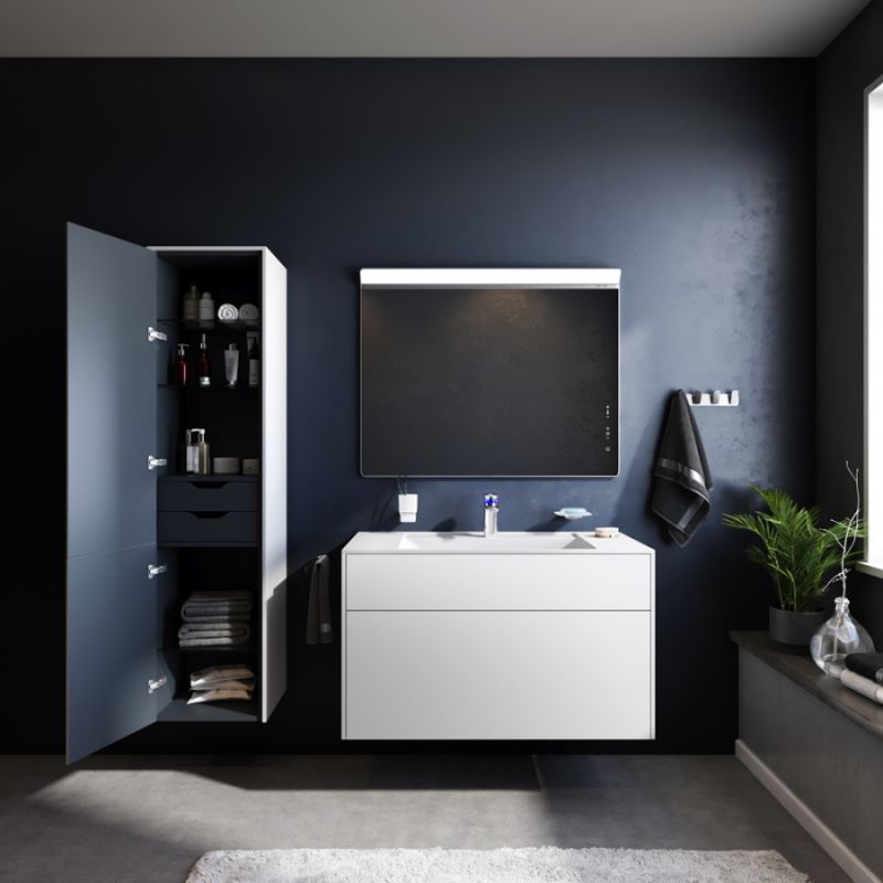 Шкаф пенал AM.PM Inspire V2.0 40 M50ACHX0406EGM Серый матовый