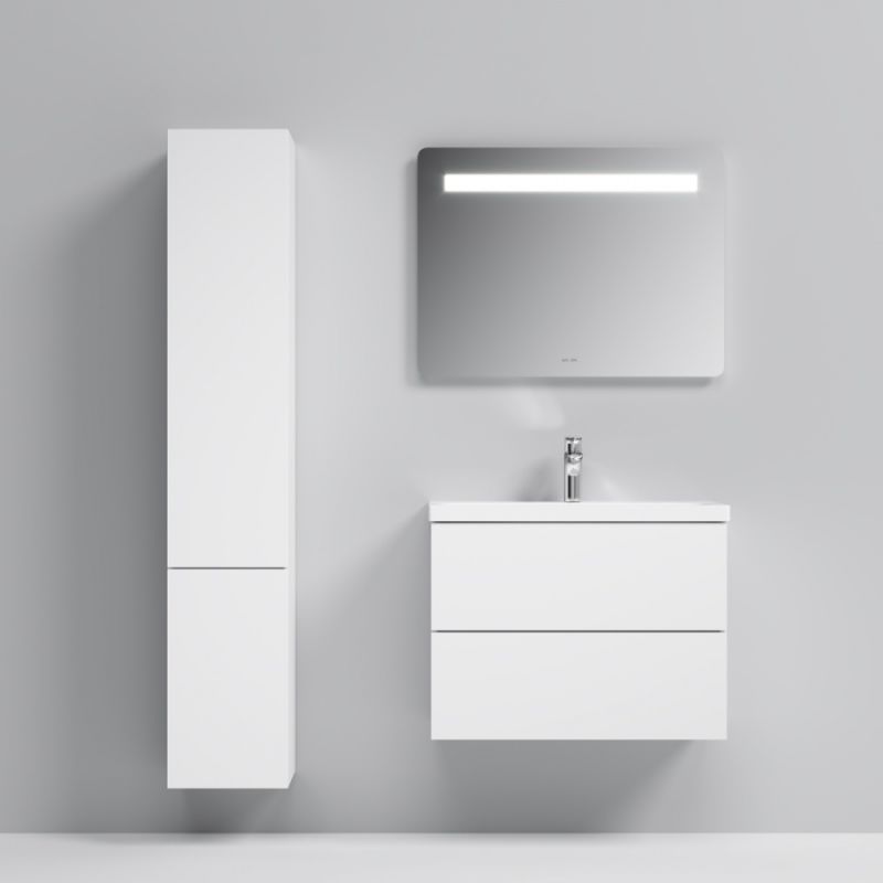 Шкаф пенал AM.PM Gem 30 R M90CHR0306WG подвесной Белый