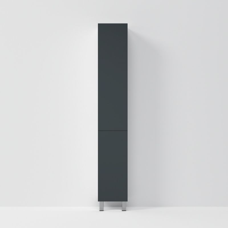 Шкаф пенал AM.PM Gem 30 R M90CHR0306BM подвесной Черный матовый