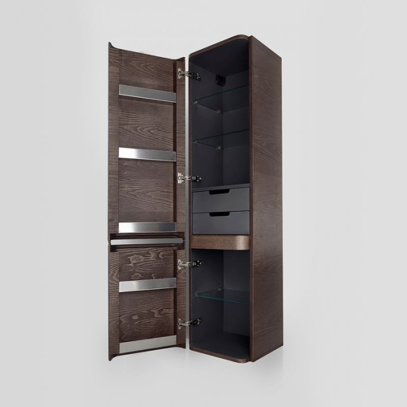 Шкаф пенал AM.PM Sensation 40 L M30CHL0406NF подвесной Орех