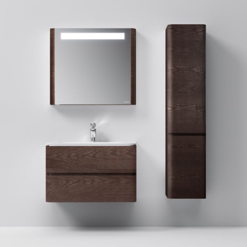 Пенал для ванной Am.Pm Sensation 40 правый орех