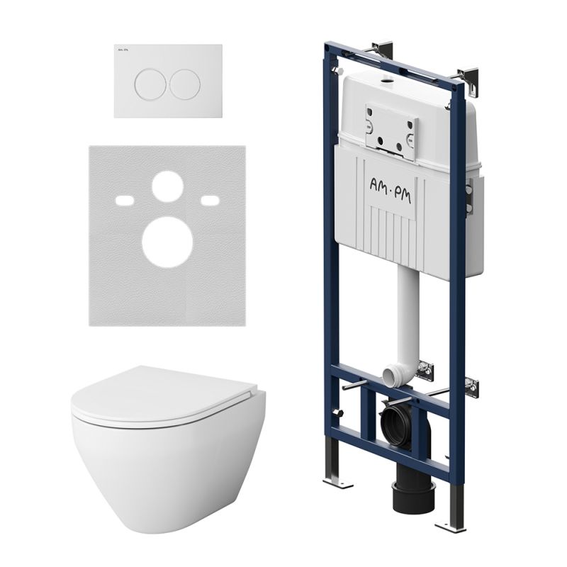 Унитаз с инсталляцией Am.Pm Spirit V2.0 IS100101.701700