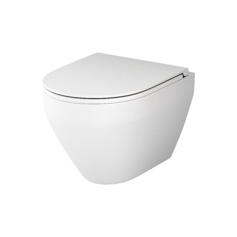 Комплект унитаза с инсталляцией AM.PM Spirit V2.0 FlashClean IS47031.701700 с сиденьем Микролифт и клавишей смыва Никель матовый