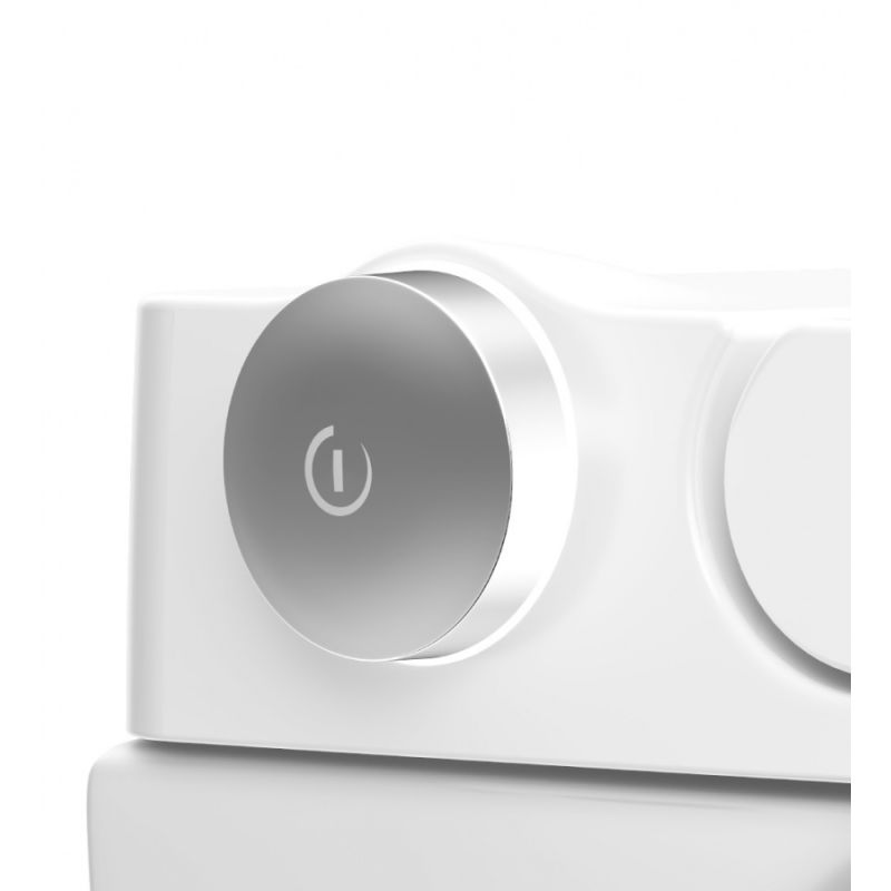 Комплект унитаза биде с инсталляцией AM.PM Inspire V2.0 FlashClean IS450A38.CCC50A с электронным сиденьем Микролифт с функцией биде и Черной клавишей смыва