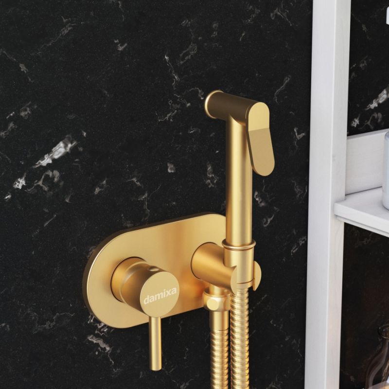 Гигиенический душ со смесителем Redblu by Damixa Option 214000000 Бронза