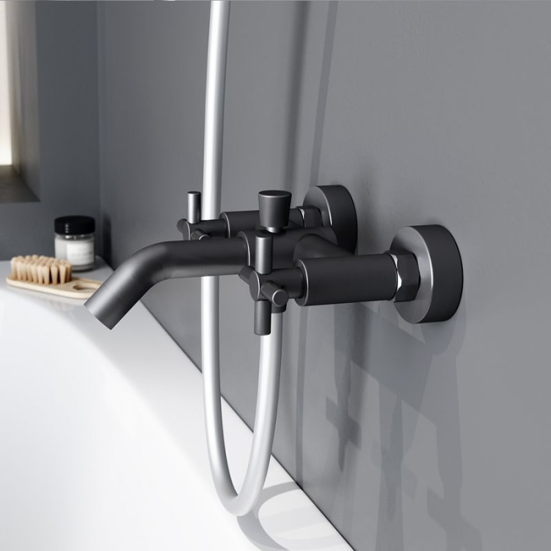 Смеситель для ванны и душа RedBlu by Damixa RedBlu Neo Classic 271000000 Графит