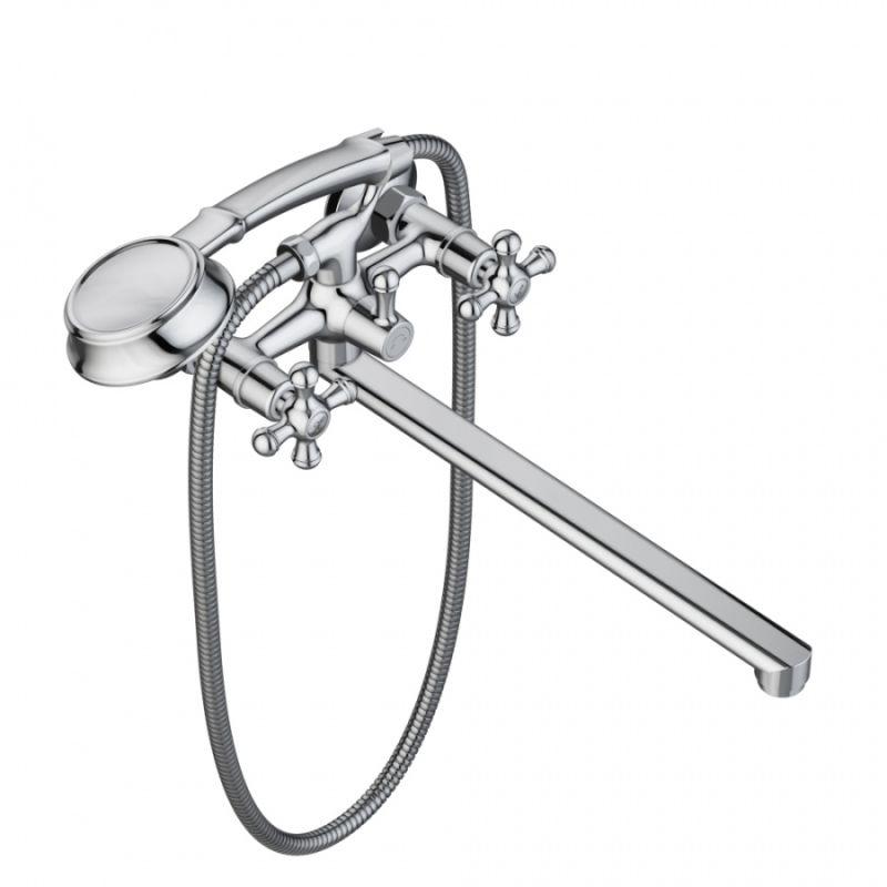 Смеситель для ванны и душа RedBlu by Damixa Retro 239500000 универсальный Хром