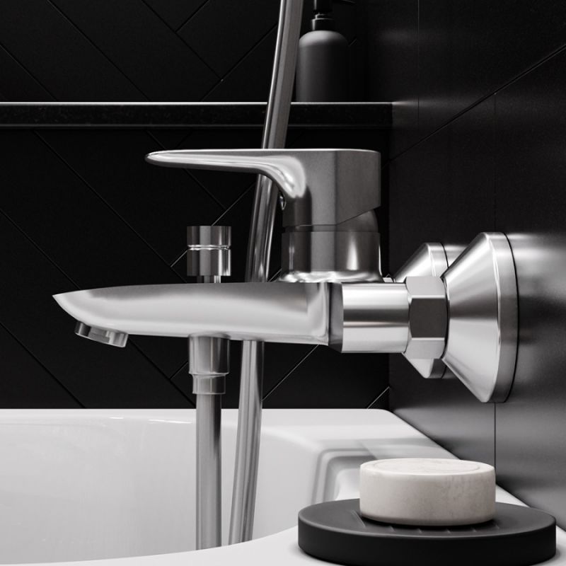 Смеситель для ванны и душа RedBlu by Damixa Origin Evo 2 781000000 Хром