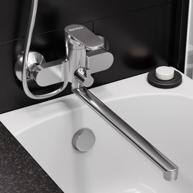 Смеситель для ванны и душа RedBlu by Damixa Origin Evo 2 789500000 Хром