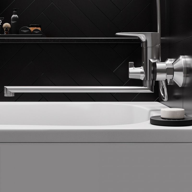 Смеситель для ванны и душа RedBlu by Damixa Origin Evo 2 789500000 Хром