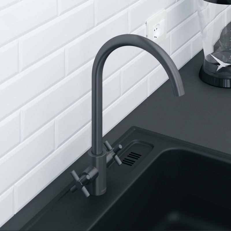 Смеситель для кухни RedBlu by Damixa Neo Classic 270000000 Графит