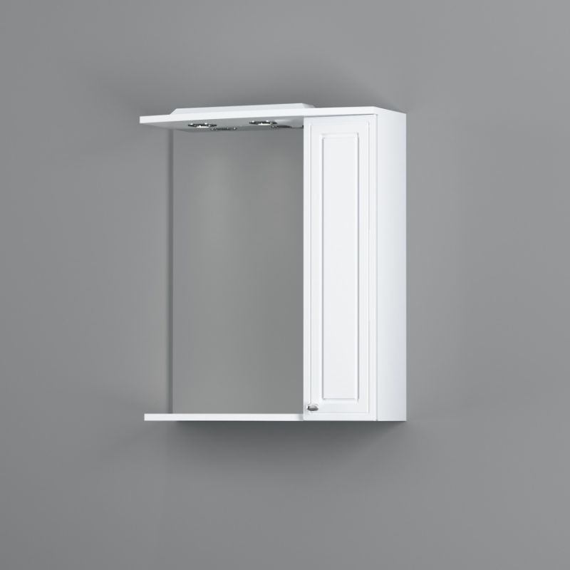 Зеркало со шкафом Damixa RedBlu Palace One 60 M41MPR0601WG с подсветкой Белый