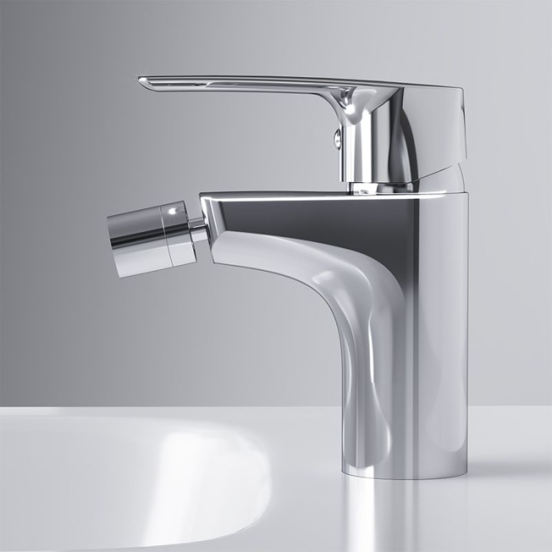 Смеситель для биде AM.PM X-Joy F85A83100 с донным клапаном Хром