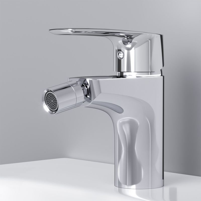 Смеситель для биде AM.PM X-Joy F85A83100 с донным клапаном Хром