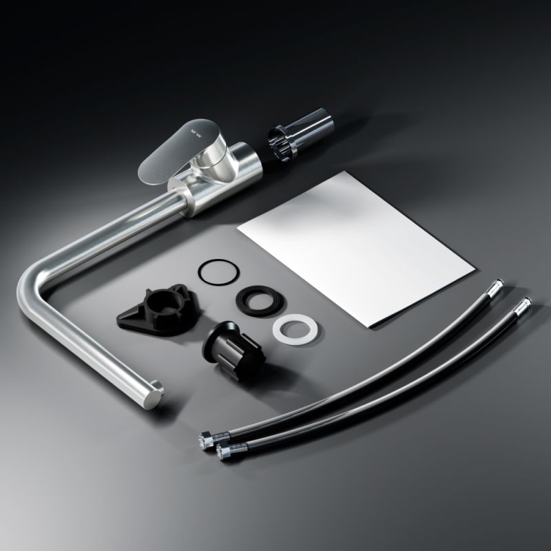 Смеситель для кухни AM.PM Like F8005011 Сатин