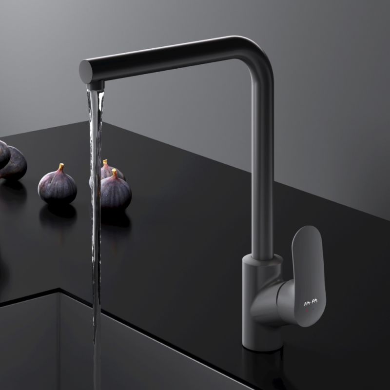Смеситель для кухни AM.PM Like F8005022 Черный матовый