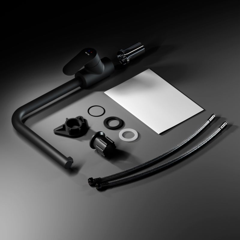 Смеситель для кухни AM.PM Like F8005722 Черный