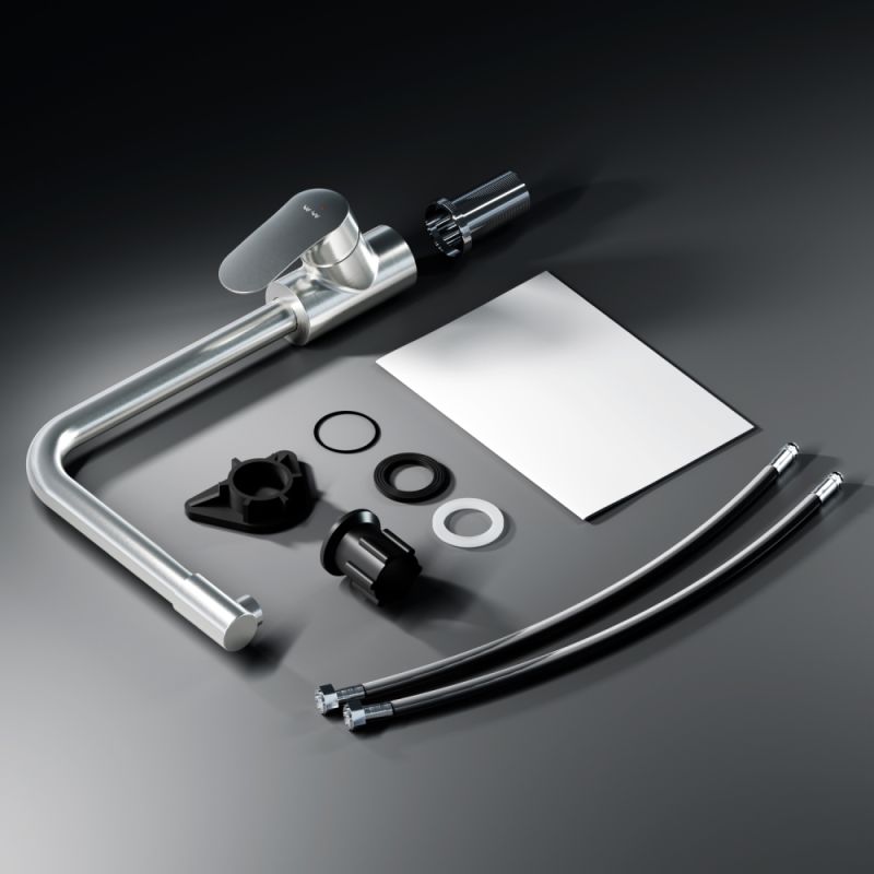 Смеситель для кухни AM.PM Like F8005711 Сатин