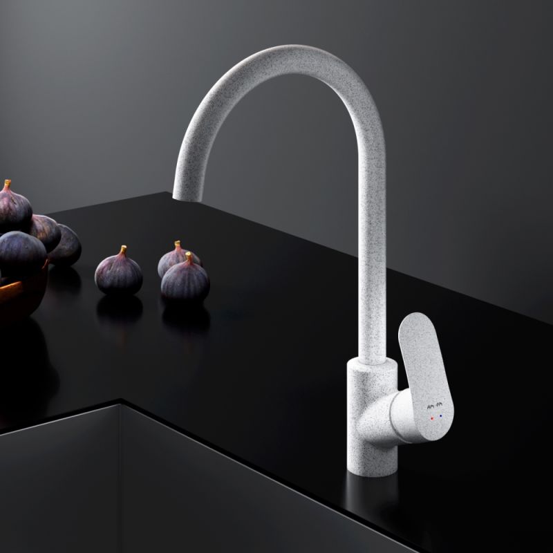 Смеситель для кухни AM.PM Like F8007133 Белый