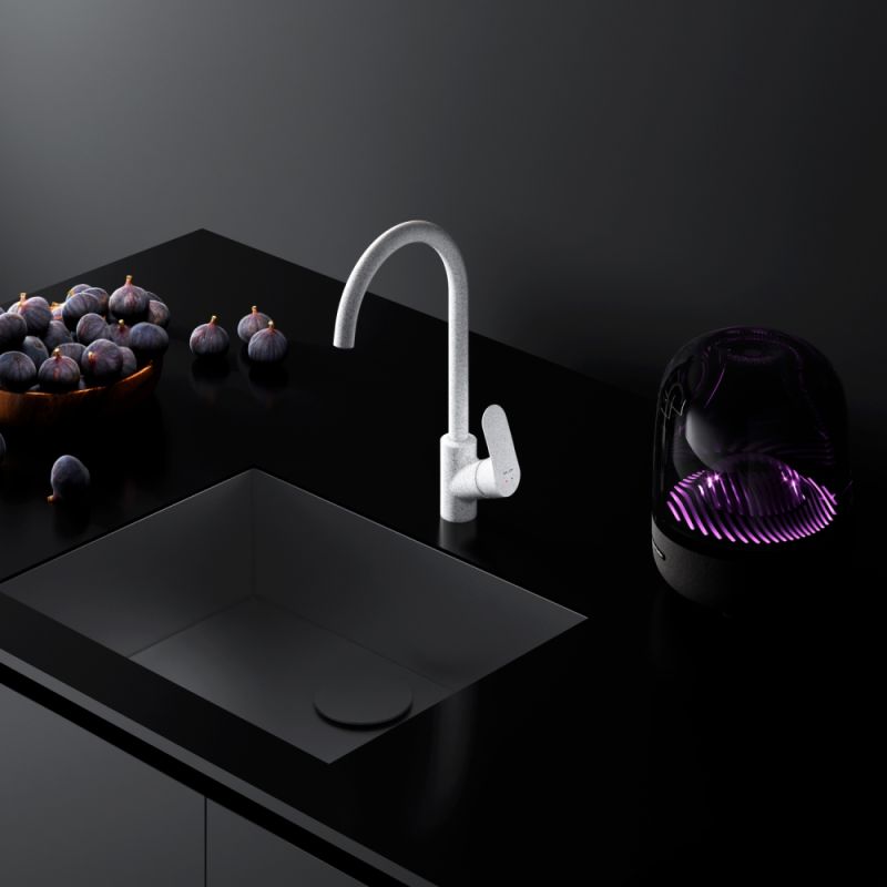 Смеситель для кухни AM.PM Like F8007133 Белый